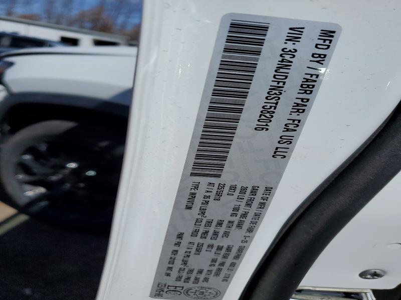 Продажа на аукционе авто 2025 Jeep Compass, vin: 3C4NJDFN3ST582016, номер лота: 54405476