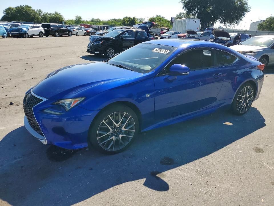 Продажа на аукционе авто 2016 Lexus Rc, vin: JTHHA5BC7G5004515, номер лота: 53893116