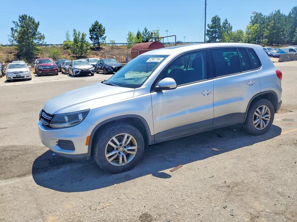 2012 Volkswagen Tiguan მანქანა იყიდება აუქციონზე, vin: WVGBV7AX2CW604838, აუქციონის ნომერი: 52967796