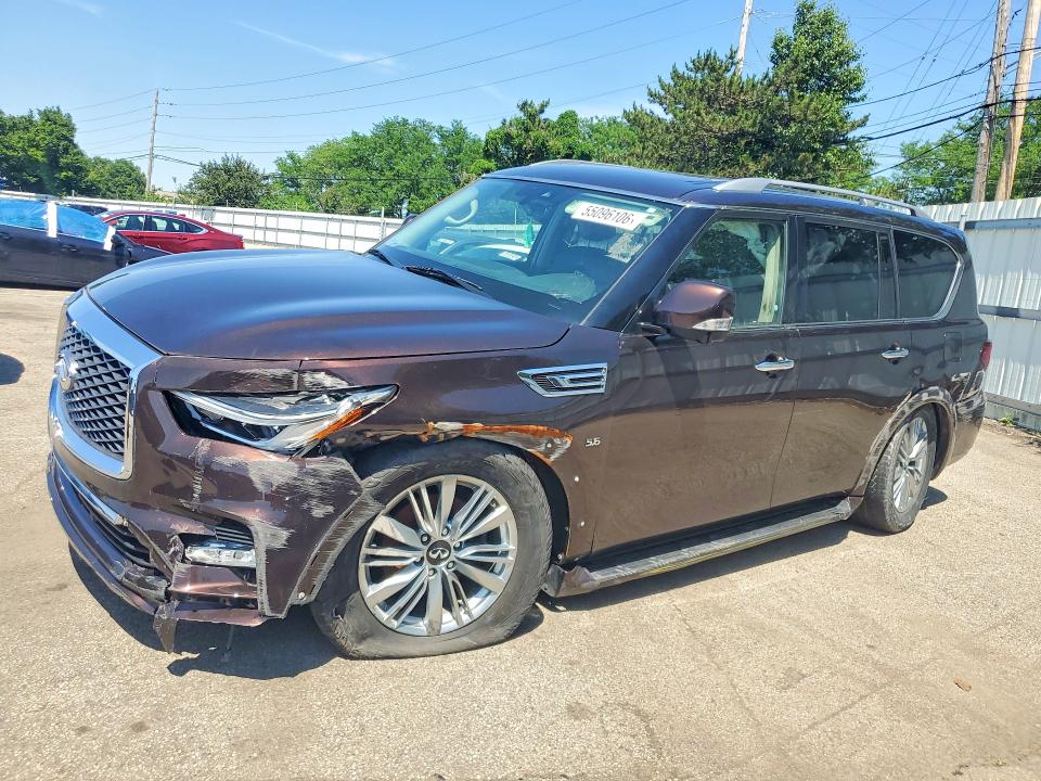 2019 Infiniti Qx80 მანქანა იყიდება აუქციონზე, vin: JN8AZ2NE7K9230180, აუქციონის ნომერი: 55096106