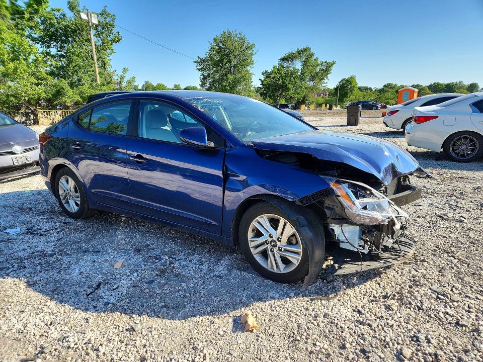 53002076 :رقم المزاد ، 5NPD84LFXLH625787 vin ، 2020 Hyundai Elantra مزاد بيع