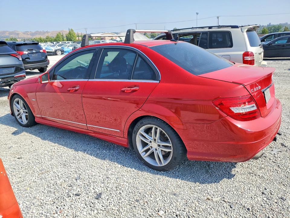 Aukcja sprzedaży 2012 Mercedes-benz C, vin: WDDGF4HB0CR239841, numer aukcji: 52961746