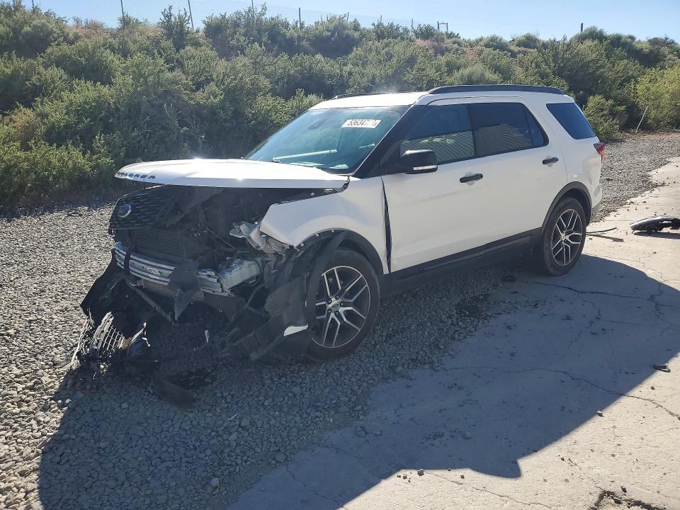 53634726 :رقم المزاد ، 1FM5K8GT8KGB40768 vin ، 2019 Ford Explorer مزاد بيع