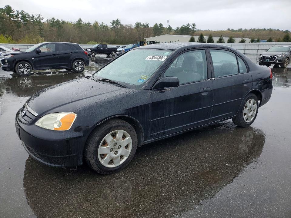 53599366 :رقم المزاد ، 2HGES26742H510156 vin ، 2002 Honda Civic مزاد بيع