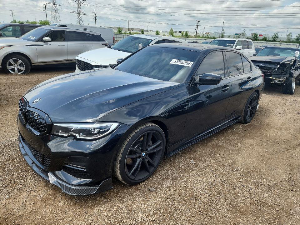 53892266 :رقم المزاد ، WBA5R7C06MFL22688 vin ، 2021 Bmw 330xi مزاد بيع