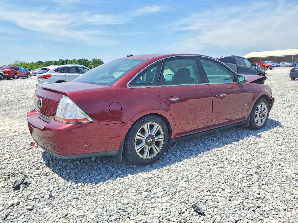 2008 Mercury Sable მანქანა იყიდება აუქციონზე, vin: 1MEHM42WX8G625149, აუქციონის ნომერი: 52211086