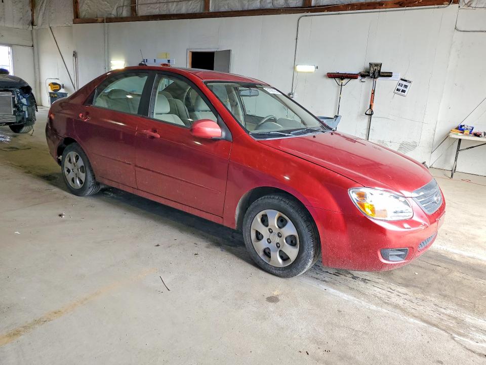 2009 Kia Spectra მანქანა იყიდება აუქციონზე, vin: KNAFE221595601737, აუქციონის ნომერი: 51590186
