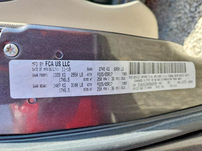 Aukcja sprzedaży 2019 Dodge Grand Caravan, vin: 2C4RDGCG0KR802599, numer aukcji: 53353886