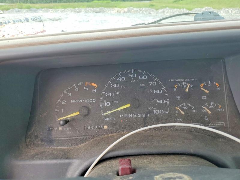 1996 Gmc Sierra მანქანა იყიდება აუქციონზე, vin: 2GTEC19W9T1554799, აუქციონის ნომერი: 55334096