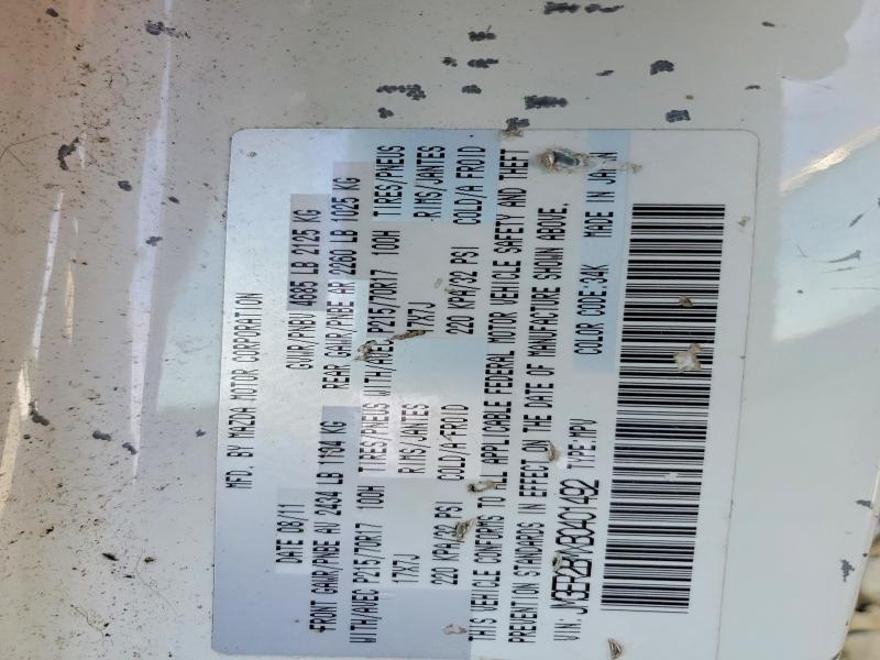 Aukcja sprzedaży 2011 Mazda Cx-7, vin: JM3ER2BMXB0401492, numer aukcji: 53834446