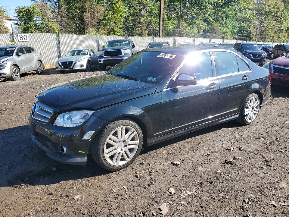 49391126 :رقم المزاد ، WDDGF81X58F062421 vin ، 2008 Mercedes-benz C مزاد بيع
