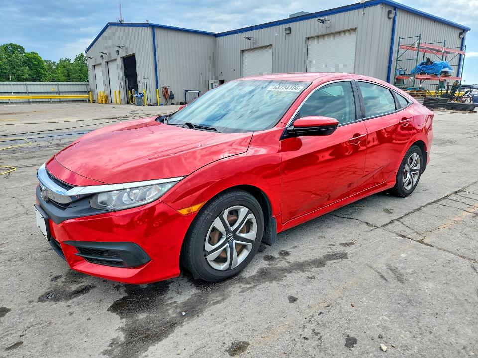 Auction sale of the 2016 Honda Civic, vin: 2HGFC2F55GH556747, lot number: 53724106
