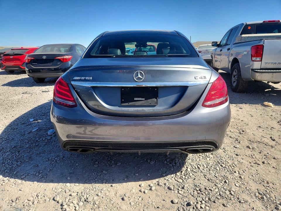 53748716 :رقم المزاد ، 55SWF6EB3HU199868 vin ، 2017 Mercedes-benz C مزاد بيع