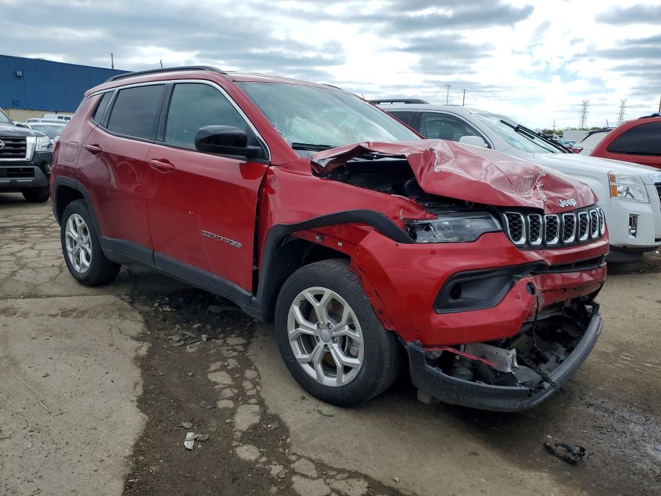 2024 Jeep Compass მანქანა იყიდება აუქციონზე, vin: 3C4NJDBN8RT137965, აუქციონის ნომერი: 53545146