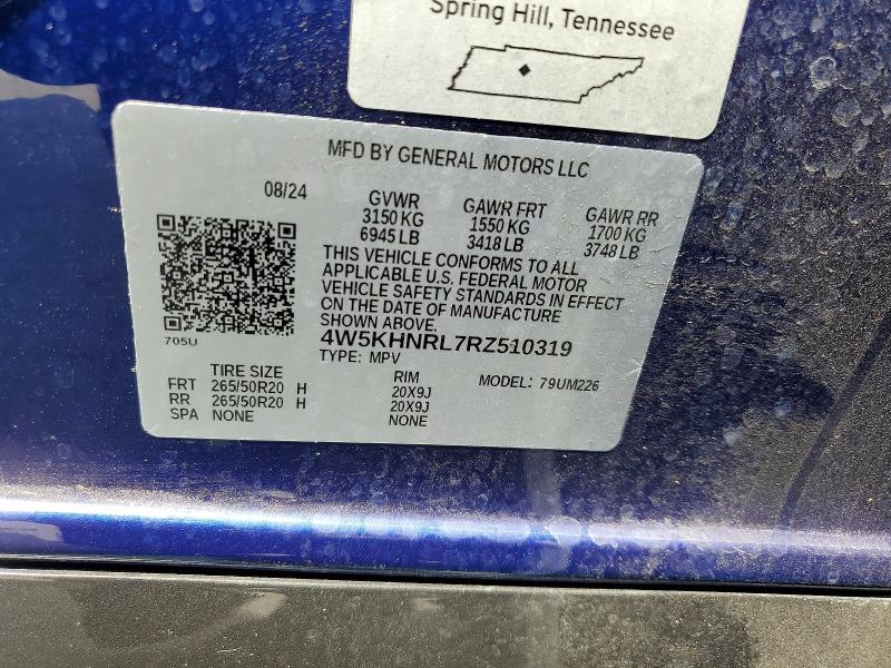 Продаж на аукціоні авто 2024 Acura Zdx, vin: 4W5KHNRL7RZ510319, номер лоту: 52326146