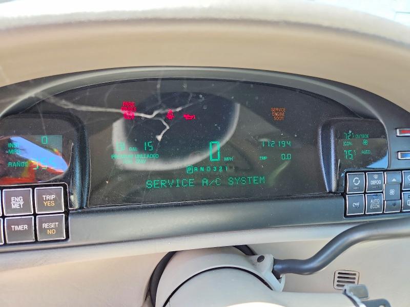 1999 Cadillac Deville მანქანა იყიდება აუქციონზე, vin: 1G6KD54Y7XU790056, აუქციონის ნომერი: 52971836