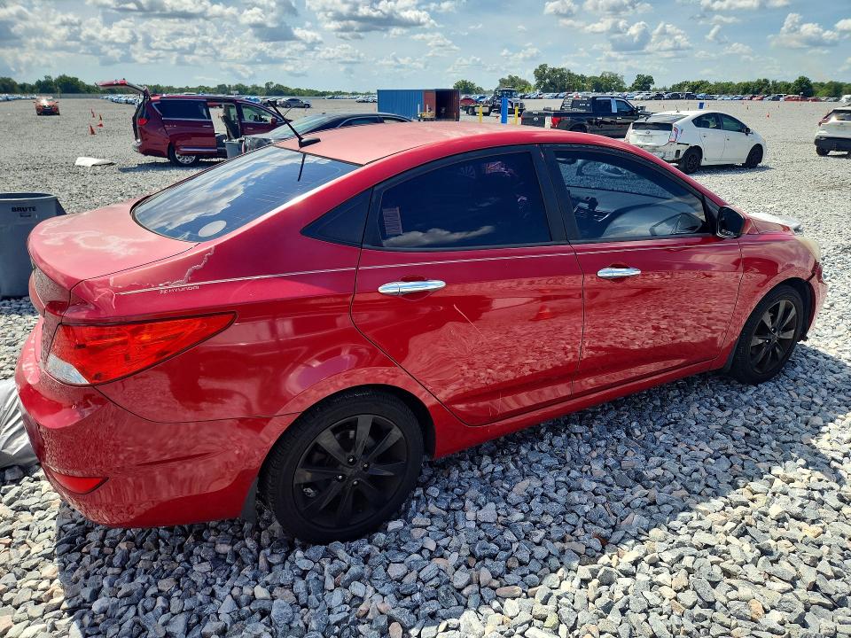 2012 Hyundai Accent მანქანა იყიდება აუქციონზე, vin: KMHCU4AE5CU195301, აუქციონის ნომერი: 54631086