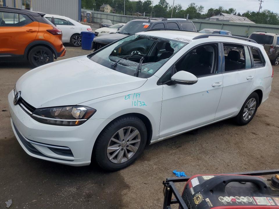 54271596 :رقم المزاد ، 3VWT57AU5KM510818 vin ، 2019 Volkswagen Golf Sportwagen مزاد بيع