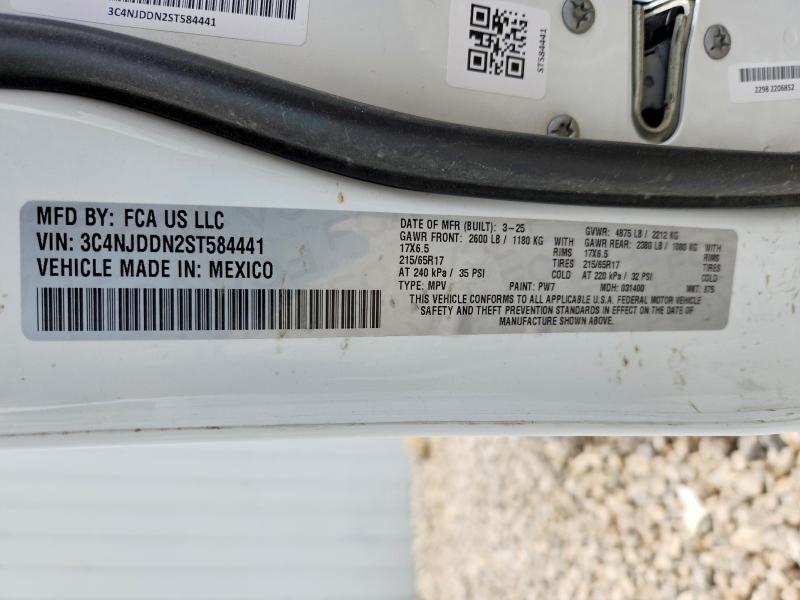 Продаж на аукціоні авто 2025 Jeep Compass, vin: 3C4NJDDN2ST584441, номер лоту: 55027386