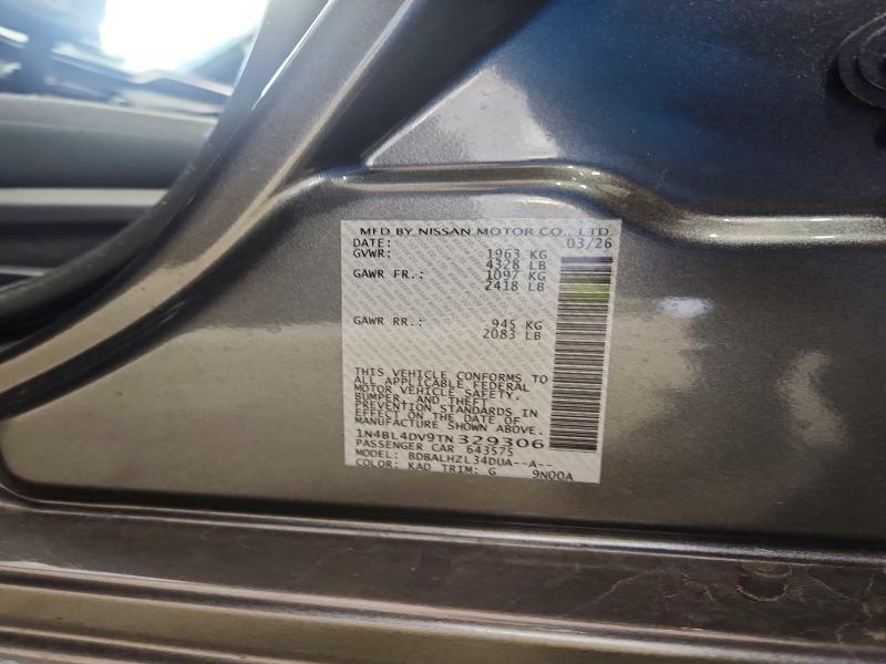 Продажа на аукционе авто 2026 Nissan Altima, vin: 1N4BL4DV9TN329306, номер лота: 55274486