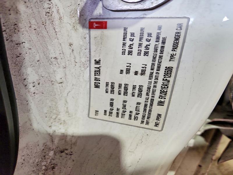 Продаж на аукціоні авто 2018 Tesla Model 3, vin: 5YJ3E1EA1JF126506, номер лоту: 54897176