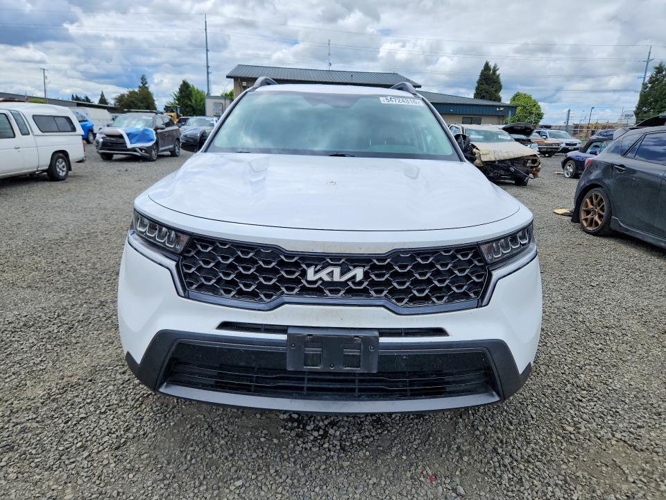 54724316 :رقم المزاد ، 5XYRLDLC1NG096640 vin ، 2022 Kia Sorento مزاد بيع