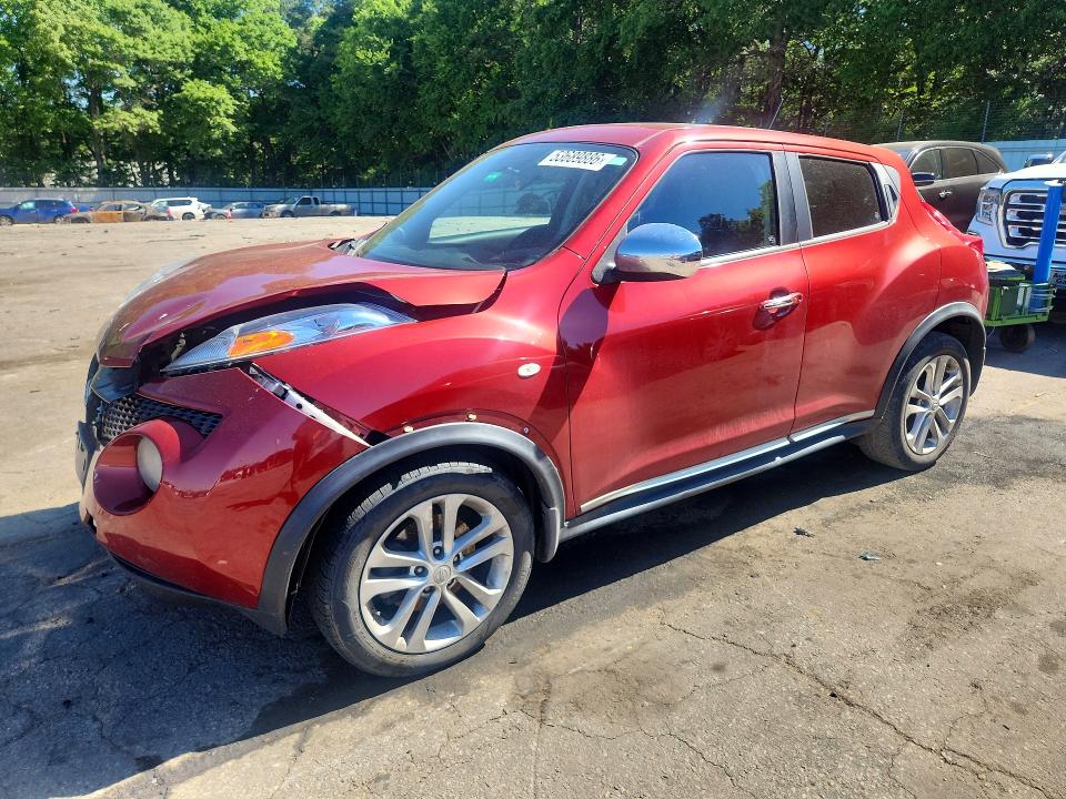 53689886 :رقم المزاد ، JN8AF5MR9CT113994 vin ، 2012 Nissan Juke مزاد بيع