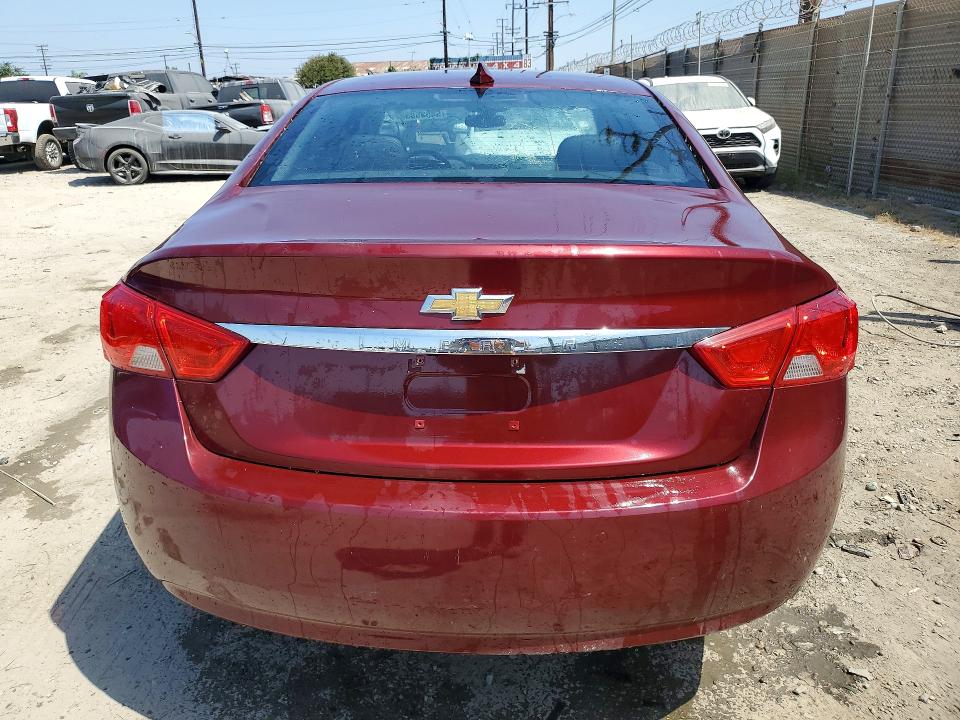 54535836 :رقم المزاد ، 2G1105SA8G9204206 vin ، 2016 Chevrolet Impala مزاد بيع
