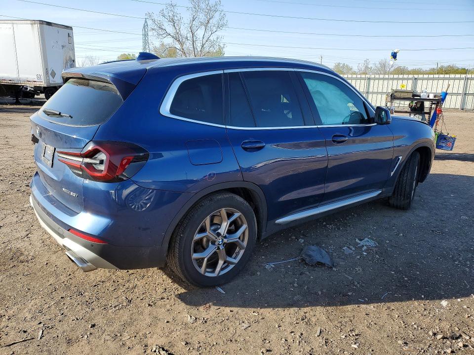 Продаж на аукціоні авто 2022 Bmw X3, vin: 5UX53DP09N9K12004, номер лоту: 52032516