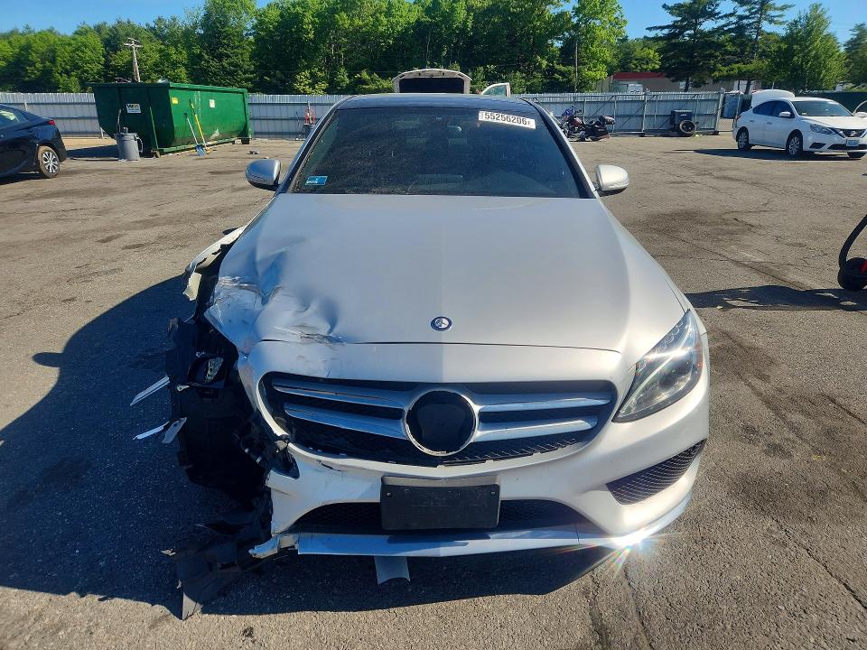 55256206 :رقم المزاد ، 55SWF4KB7FU028644 vin ، 2015 Mercedes-benz C مزاد بيع