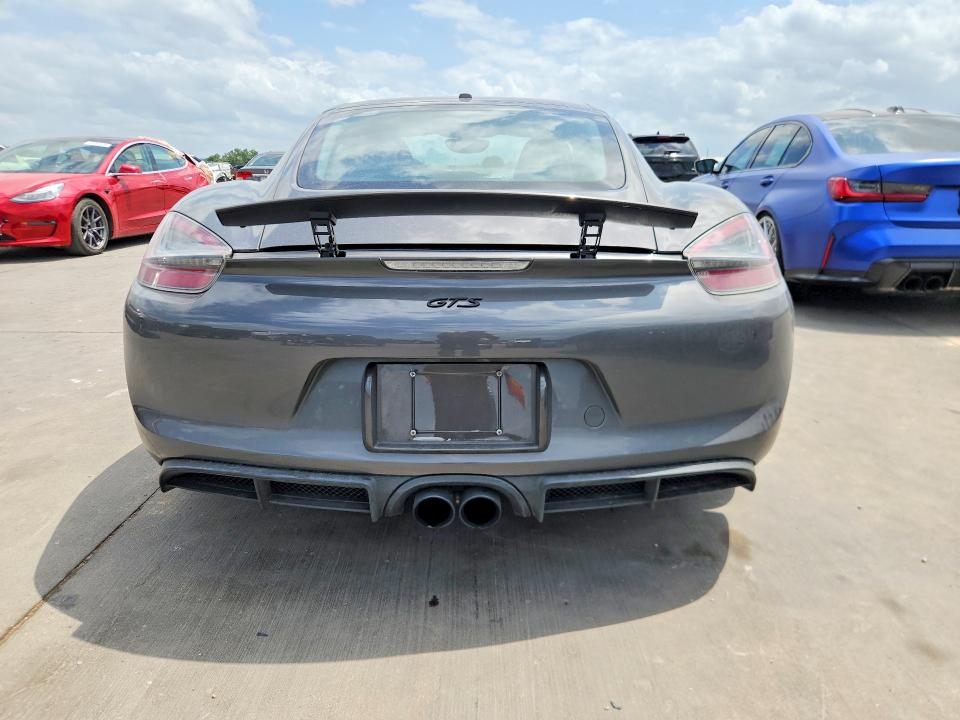 53835586 :رقم المزاد ، WP0AB2A89GK186179 vin ، 2016 Porsche Cayman مزاد بيع