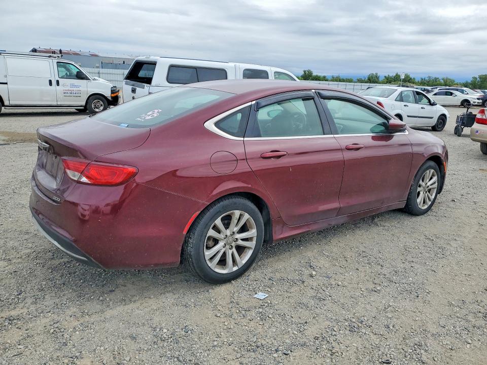 Продаж на аукціоні авто 2015 Chrysler 200, vin: 1C3CCCAB0FN625214, номер лоту: 52153536
