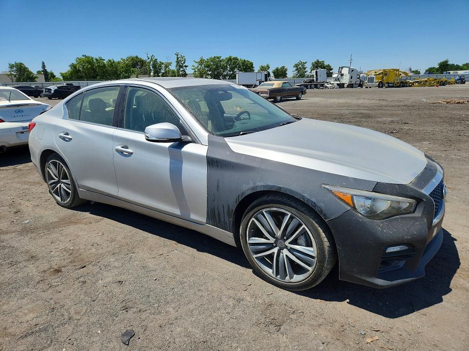 Продажа на аукционе авто 2015 Infiniti Q50, vin: JN1BV7ARXFM407747, номер лота: 53649286
