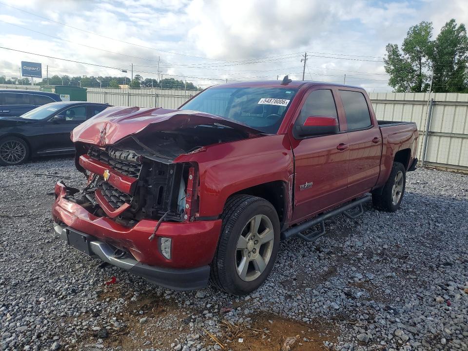54878006 :رقم المزاد ، 3GCUKREC3JG161507 vin ، 2018 Chevrolet Silverado مزاد بيع