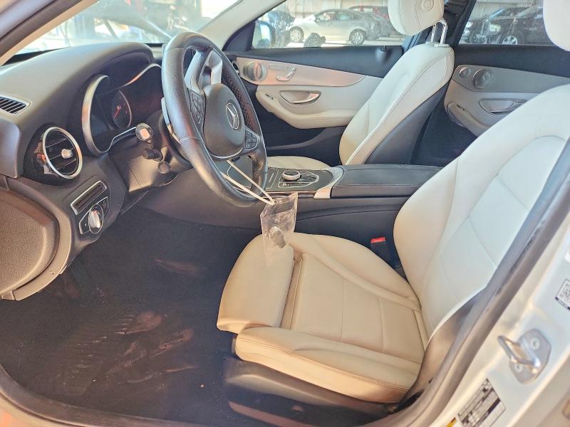 54899066 :رقم المزاد ، 55SWF4JB0JU277197 vin ، 2018 Mercedes-benz C مزاد بيع
