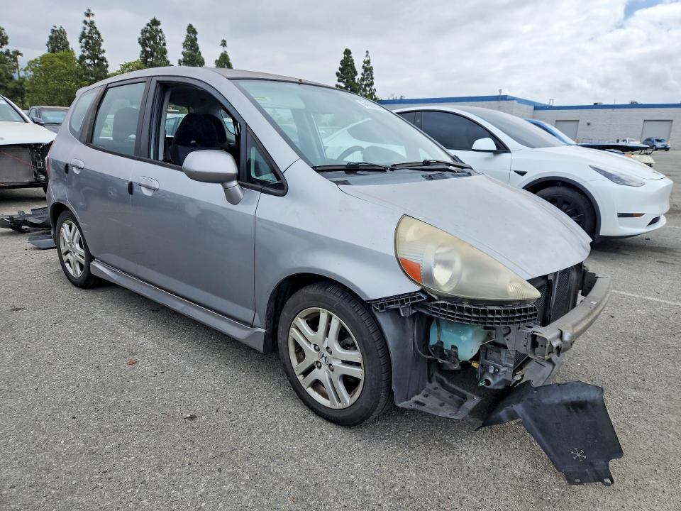 2007 Honda Fit მანქანა იყიდება აუქციონზე, vin: JHMGD38657S043274, აუქციონის ნომერი: 54699636