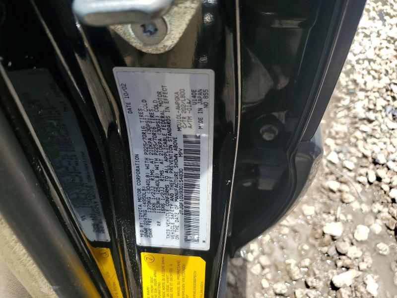 Aukcja sprzedaży 2003 Lexus Rx, vin: JTJGF10U930154830, numer aukcji: 53932776