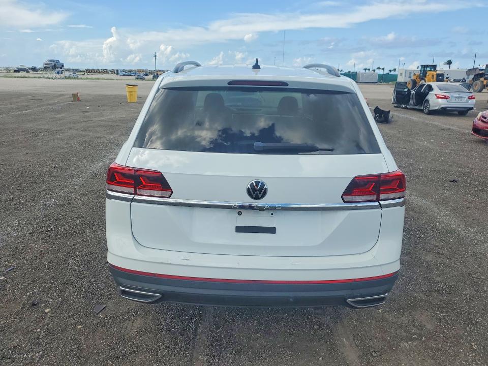 53936676 :رقم المزاد ، 1V2AP2CA7MC544580 vin ، 2021 Volkswagen Atlas مزاد بيع