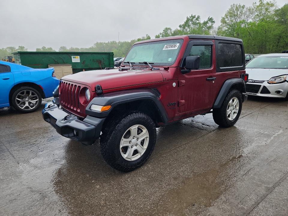 Auction sale of the 2021 Jeep Wrangler, vin: 1C4GJXAG9MW775772, lot number: 50209696