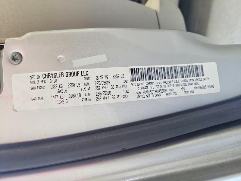 Aukcja sprzedaży 2010 Dodge Grand Caravan, vin: 2D4RN5D18AR459683, numer aukcji: 54139206