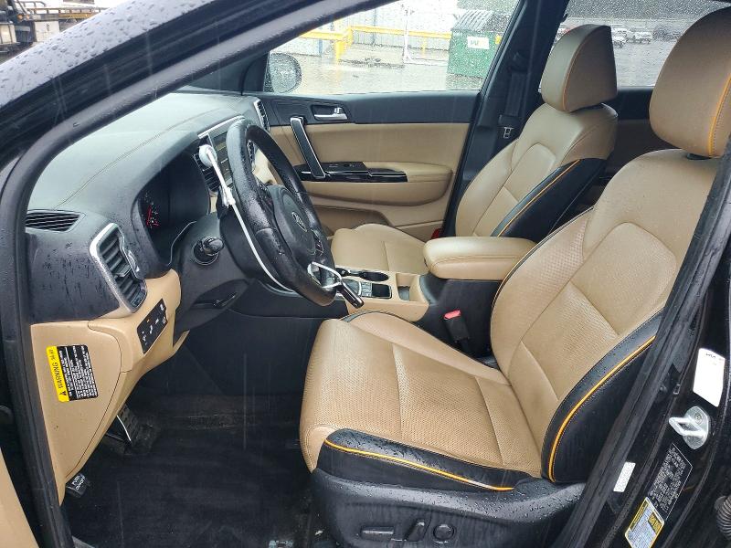 55053076 :رقم المزاد ، KNDPR3A66H7075958 vin ، 2017 Kia Sportage مزاد بيع