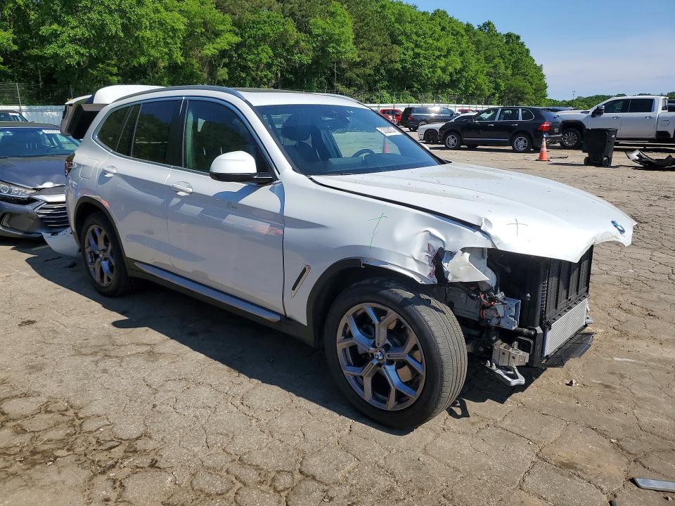 2024 Bmw X3 მანქანა იყიდება აუქციონზე, vin: 5UX43DP0XR9U16764, აუქციონის ნომერი: 53028036