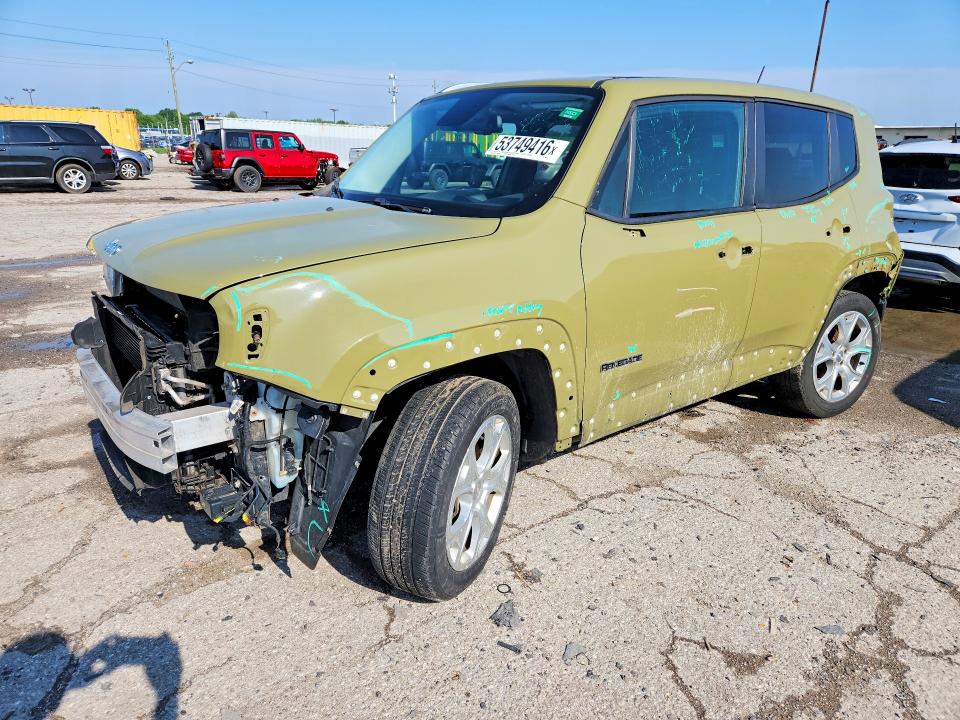 2015 Jeep Renegade მანქანა იყიდება აუქციონზე, vin: ZACCJBDT2FPB85987, აუქციონის ნომერი: 53749416