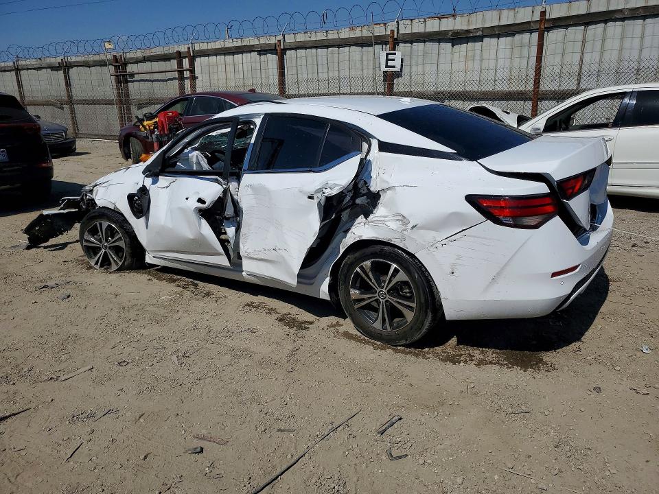 2022 Nissan Sentra მანქანა იყიდება აუქციონზე, vin: 3N1AB8CVXNY248700, აუქციონის ნომერი: 53851996