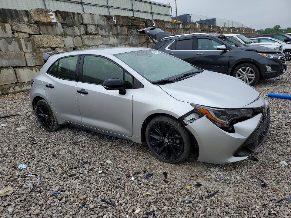 Продаж на аукціоні авто 2021 Toyota Corolla Hatchback, vin: JTND4MBE4M3112967, номер лоту: 54723226