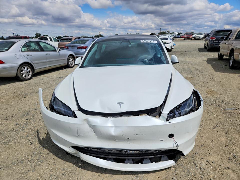 Продаж на аукціоні авто 2024 Tesla Model 3, vin: 5YJ3E1EA9RF756852, номер лоту: 54827226