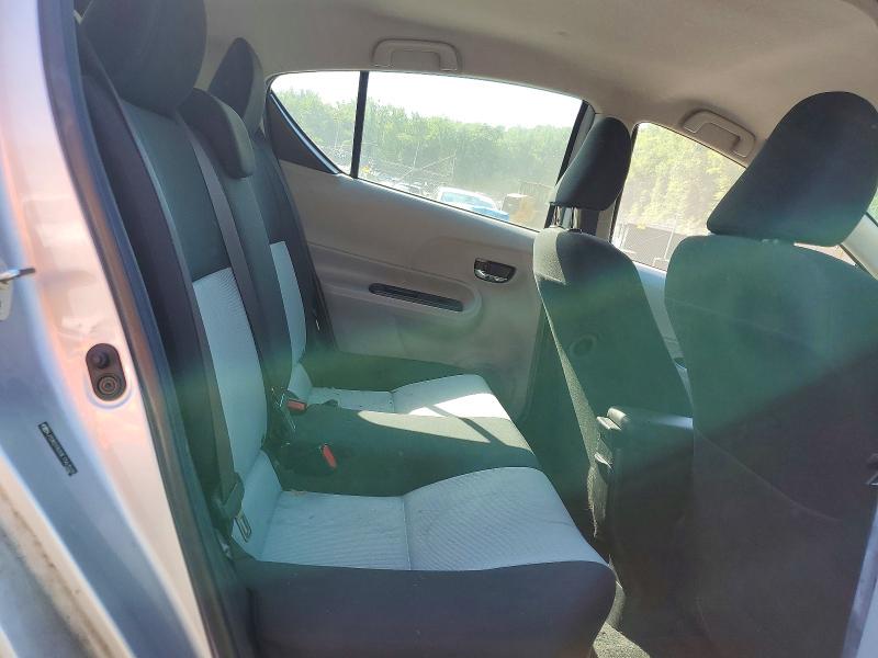 2014 Toyota Prius C მანქანა იყიდება აუქციონზე, vin: JTDKDTB33E1567035, აუქციონის ნომერი: 53559446