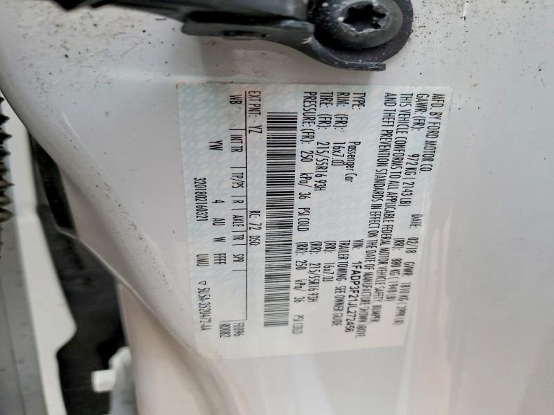 Aukcja sprzedaży 2018 Ford Focus, vin: 1FADP3F21JL272456, numer aukcji: 52619176