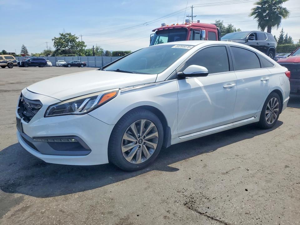 Auction sale of the 2017 Hyundai Sonata, vin: 5NPE34AF9HH444628, lot number: 53265076
