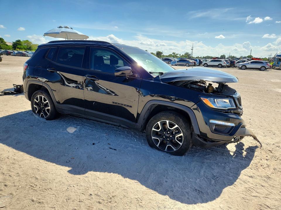 2020 Jeep Compass მანქანა იყიდება აუქციონზე, vin: 3C4NJDAB0LT174569, აუქციონის ნომერი: 53539166